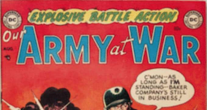 Our Army at War Comics Price Guide